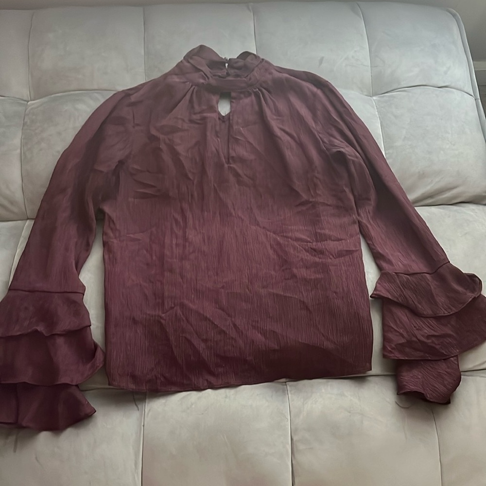 “Jolt- Purple Blouse size small”